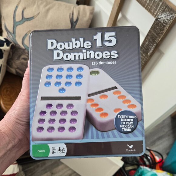 Dominoe Game Brand New In Tin Box - Picture 1 of 1